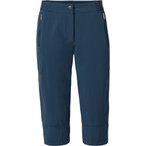 Vaude Farley Stretch Capri III Hose Damen  Kurze Hosen blau Größe XS Trekking 