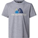 The North Face Kid Graphic  Kinder  T-Shirts grau Größe 84  Lifestyle Atmungsa