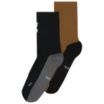 On - Trail Sock High 2-Pack - Wandersocken 35-38,5 schwarz