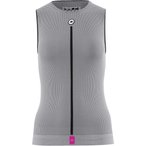 Assos Summer NS Skin Layer P1 Top Damen  Kurzarm Unterhemden grau Größe XL    