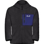 Jack Wolfskin Ice Curl   Kinder  Fleecejacke schwarz Größe 128 Lifestyle Atmun