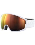 POC - Skibrille - Zonula Hydrogen White/Partly Sunny Orange  - Weiß