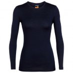 Icebreaker - Women's 200 Oasis L/S Crewe - Merinounterwäsche Gr XS blau