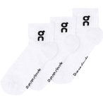On Logo Mid 3 Paar Socken Unisex ( Weiß 47-49)