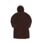 Mazine - Women's Faux-Fur Coat - Mantel Gr XS braun