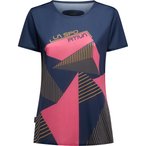 La Sportiva Comp  Damen  T-Shirts blau Größe S Alpinklettern | Sportklettern  