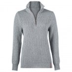 Engel - Women's Troyer - Wollpullover Gr 34/36 grau