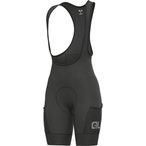 Alé Stones Cargo Bib kurz Damen  Fahrradhose schwarz Größe XS Gravel  Elastis