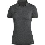 JAKO Damen Polo Premium Basics, Größe 34 in Grau