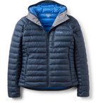 Rab Microlight Alpine Hoody  Damen  Isolationsjacke blau Größe XS Bergsteigen 