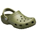Crocs - Classic - Sandalen US M11 oliv