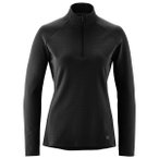 Gonso - Women's Essential Jersey Longsleeve Therm - Radtrikot Gr 40 schwarz