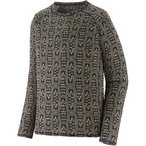 Patagonia Capilene Midweight Crew  Herren  Langarm Unterhemden blau Größe L   