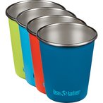 Klean Kanteen Pint Cup 4er Pack Becher  Campinggeschirr mehrfarbig Größe 296ml