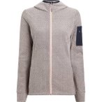 McKINLEY Damen Unterjacke Da.-Unterjacke Hucture FZ W, Größe 38 in Grau
