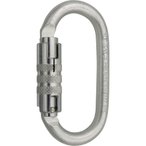 C.A.M.P. Oval Pro 2Lock - Schraubkarabiner silver