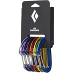 Black Diamond Oz Rackpack Schnappkarabiner, 6er Pack