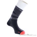 Salewa Fanes Hyb Crew Damen Wandersocken-Dunkel-Grau-42-44