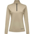 GOREWEAR Everyday 1/4-Zip Damen Laufshirt ( Beige XS)