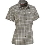 MAUL Damen Bluse Elbe II -1/2 Bluse kariert ela, Größe 44 in Grau