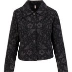 Blutsgeschwister Damen Jacky's Joy Jacke (Größe S, schwarz)