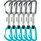 Edelrid Pure Wire Set - Sportkletter-Exe slate-icemint 10 cm 6er Set