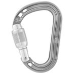 Petzl - Rocha - Schraubkarabiner grau