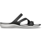 CROCS Damen Swiftwater Sandal W BlJ/Pwh, Größe 41-42 in Silber