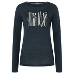 super.natural - Women's Fourski L/S - Longsleeve Gr XL blau