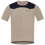 Norrøna - Skibotn Equaliser Tech T-Shirt - Radtrikot Gr L beige