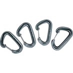 Nordisk Aluminium Hook XL - Zubehör-Karabiner 4er Set gun metal