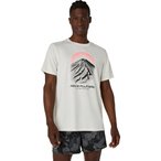 Asics Fujitrail Logo  Herren  Laufshirts braun Größe S Trailrunning | Laufen  