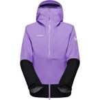 Mammut Alto Guide Hs   Damen  Regenjacke lila Größe XS Trekking  Winddicht Was