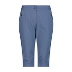 Campagnolo Damen Steg-/Keilhosen lang Da WOMAN CAPRI PANT, Größe 38 in Schwarz