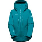 Mammut Crater Pro HS   Damen  Regenjacke tuerkis Größe XS Alpinklettern | Berg