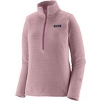 Patagonia R1 Air Zip Neck  Damen  Pullover rosa Größe L Trekking  Atmungsaktiv