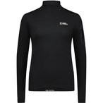Mons Royale Diversion Merino Mock Neck  Damen  Longsleeves Merino schwarz Größ