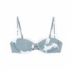 Hurley - Women's Under Wire Top - Bikini-Top Gr XS grau/weiß