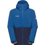 Mammut Linard Light Hooded Herren Hardshelljacke ( Blau S)