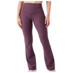 Mandala - Women's Flared & Ribbed Pants - Trainingshose Gr M lila