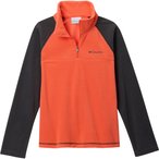 Columbia Glacial Half Zip  Kinder  Pullover orange Größe 132 Trekking  Atmungs