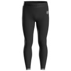 Compressport - Recovery Full Tights - Lauftights Gr S schwarz