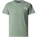 THE NORTH FACE Kinder Shirt TEEN S/S SIMPLE DOME TEE, Größe XS in Grau