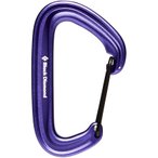 Black Diamond LiteWire Schnappkarabiner, purple