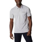 COLUMBIA Herren Polo Nelson Point Polo, Größe XL in Grau
