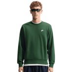 Nike Club Fleece French Terry Herren Sweatshirt ( Grün M)