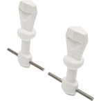 Pomoca Spannvorrichtung für Click Lock System  Skifellzubehör grau Größe One
