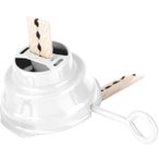 FEUERHAND Brenner mit Docht für Sturmlampe 276 weiß