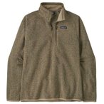Patagonia Better Sweater 1/4 Zip Fleecepullover, M, seabird grey