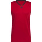 ADIDAS Herren Shirt Basketball Legends, Größe S in Rot
